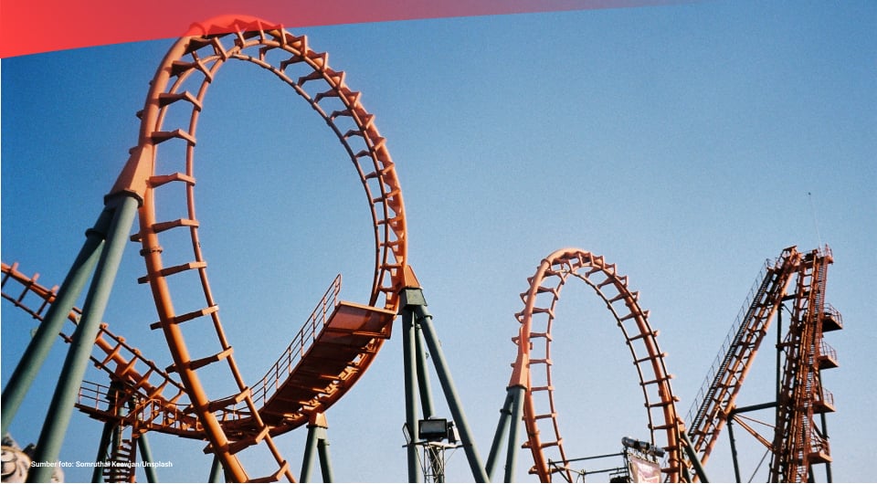 Wahana Permainan Ekstrem Yaitu Sebuah Roller Coaster