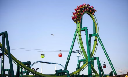 Wahana Permainan Adrenalin Rollercoaster Yang Menegangkan